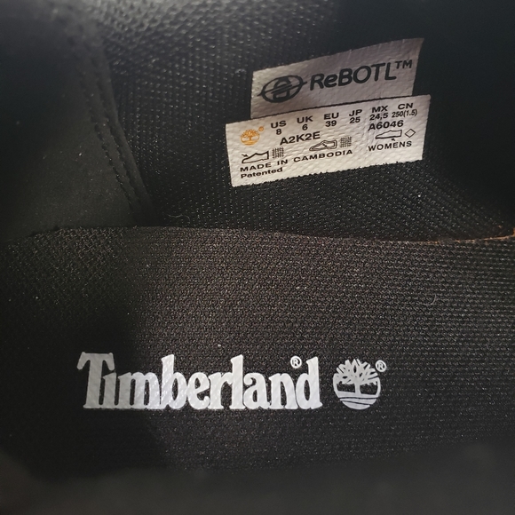 Timberland Supaway Oxford A2K2E A6046 Black Casual Women's shoes sneakers Size 8 - Picture 11 of 11